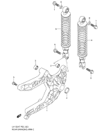 SUZUKI, UH 125 G Burgman L1/L2, HINTERER SCHWINGARM