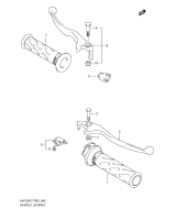 SUZUKI, Suzuki UH125 GL1 E19, GRIFFHEBEL