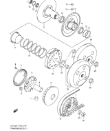SUZUKI, UH 125 G Burgman L0, GETRIEBE 1
