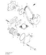 SUZUKI, Suzuki UH125 GL0 E19, OEL PUMPE