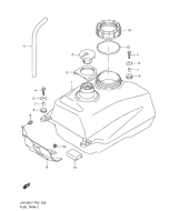 SUZUKI, Suzuki UH125 GL0 E19, TREIBSTOFF TANK
