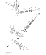 SUZUKI, Suzuki UH125 GL0 E19, NOCKENWELLE VENTIL