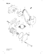 SUZUKI, UH 125 G Burgman L1/L2, OEL PUMPE