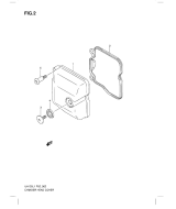 SUZUKI, UH 125 G Burgman L1/L2, ZYLINDER KOPF ABDECKUNG