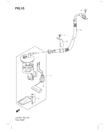 SUZUKI, UH 125 G Burgman L1/L2, TREIBSTOFF PUMPE