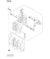 SUZUKI, UX 125 Sixteen K8, FRONT BREMSSATTEL