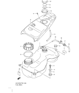 SUZUKI, Suzuki UX125 K8 E19, TREIBSTOFF TANK