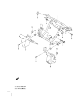 SUZUKI, UX 125 Sixteen K8/K9, BEIN VERKLEIDUNG