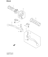 SUZUKI, UX 125 Sixteen K8/K9, GRIFFHEBEL