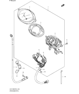 SUZUKI, UX 125 Sixteen K8/K9, TACHOMETER