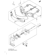 SUZUKI, UX 125 Sixteen K8, KOMBINATIONSLAMPE HINTEN