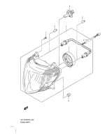 SUZUKI, UX 125 Sixteen K8, SCHEINWERFER