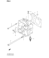 SUZUKI, Suzuki UX125 K8 E19, ZYLINDER KOPF