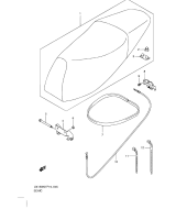 SUZUKI, UX 150 Sixteen K8/K9, SITZ