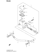 SUZUKI, Suzuki UX150 K8 E19, HINTERER HAUPTBREMSZYLINDER