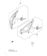 SUZUKI, UX 150 Sixteen K8, VORDERER BLINKER