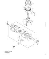 SUZUKI, GSF 650 Bandit SA L1, KURBELWELLE