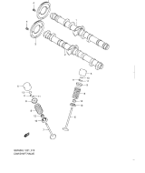 SUZUKI, GSF 650 Bandit SA L1, NOCKENWELLE VENTIL