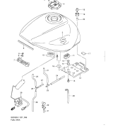 SUZUKI, GSF 650 Bandit SA L1, TREIBSTOFF TANK