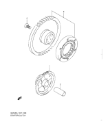 SUZUKI, GSF 650 Bandit SA L1, ANLASSER KUPPLUNG