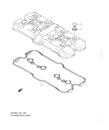 SUZUKI, GSF 650 Bandit SA L1, ZYLINDER KOPF ABDECKUNG