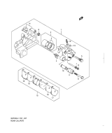 SUZUKI, GSF 650 Bandit SA L1, HINTERE BREMSZANGE