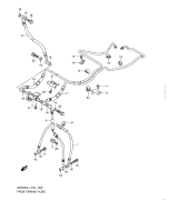 SUZUKI, GSF 650 Bandit SA L1, FRONT BREMSLEITUNG