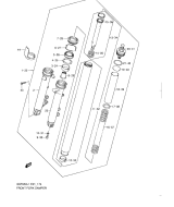 SUZUKI, GSF 650 Bandit SA L1, FRONT DAEMPFER