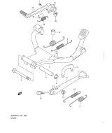 SUZUKI, GSF 650 Bandit SA L1, STAENDER