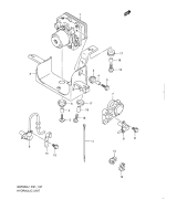 SUZUKI, GSF 650 Bandit SA L1, HYDRAULIK