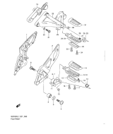 SUZUKI, GSF 650 Bandit SA L1, FUSSSTUETZE
