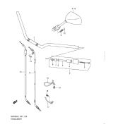 SUZUKI, GSF 650 Bandit SA L1, GRIFFLEISTE
