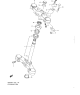 SUZUKI, GSF 650 Bandit SA L1, LENKGEHAEUSE