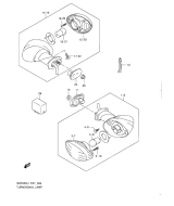 SUZUKI, GSF 650 Bandit SA L1, BLINKERLICHT