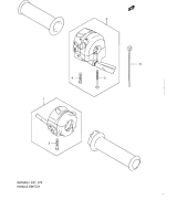 SUZUKI, GSF 650 Bandit SA L1, GRIFFSCHALTER