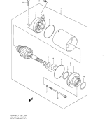 SUZUKI, GSF 650 Bandit SA L1, ANLASSER