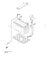 SUZUKI, GSF 650 Bandit SA L1, BATTERIE