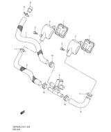 SUZUKI, GSF 650 SA Bandit L2, LUFTMEMBRANVENTIL