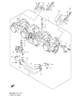 SUZUKI, GSF 650 SA Bandit L2, DROSSELGEHAEUSE