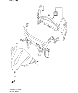 SUZUKI, GSF 650S AL2, INSTRUMENTENTAFEL