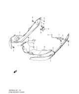 SUZUKI, GSF 650 SA Bandit L2, HAUBE KAROSSERIE ABDECKUNG