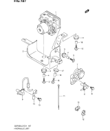 SUZUKI, GSF 650 SA Bandit L2, HYDRAULIK