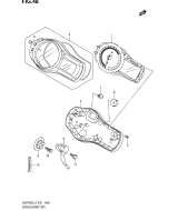 SUZUKI, GSF 650 SA Bandit L2, TACHOMETER