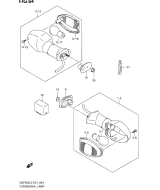 SUZUKI, GSF 650S AL2, BLINKERLICHT