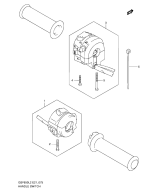 SUZUKI, GSF 650S AL2, GRIFFSCHALTER