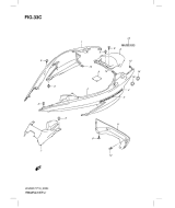 SUZUKI, Suzuki UH200 L0 E19, RAHMEN VERKLEIDUNG