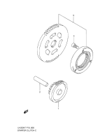 SUZUKI, Suzuki UH200 L0 E19, ANLASSER KUPPLUNG