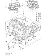 SUZUKI, VL 800 L2, KURBELGEHAEUSE