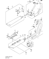 SUZUKI, VL 800 L2, AUSPUFF