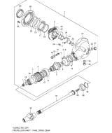 SUZUKI, VL 800 L2, ANTRIEBSWELLE ACHSANTRIEB